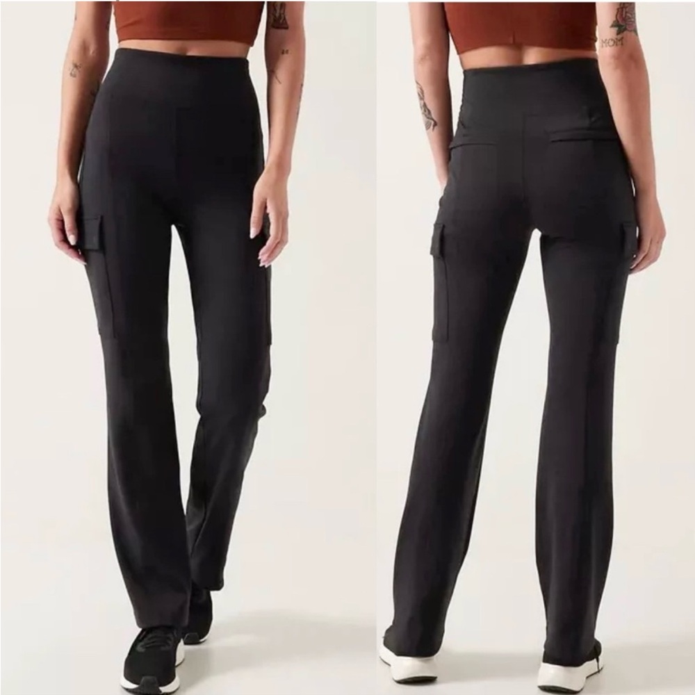 Athleta Black Track Pants